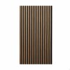 Ejoy Acoustic Slat Wood Wall Cladding Panel With Real Wood Skin Veneer, 94.5in x 24in x 0.8in ACPRW004-SennaSiamea